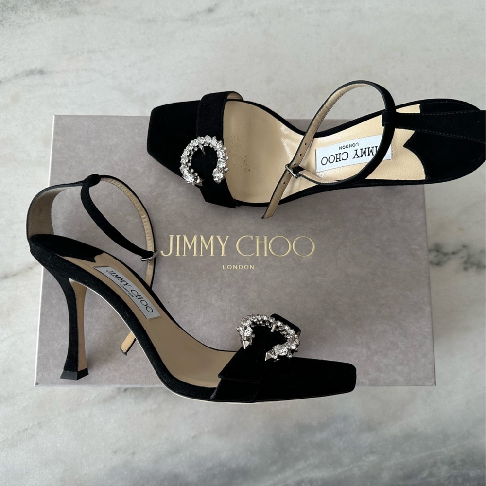 ❗️SOLD❗️Jimmy Choo MARSAI Heels full set - Picture 4 of 12
